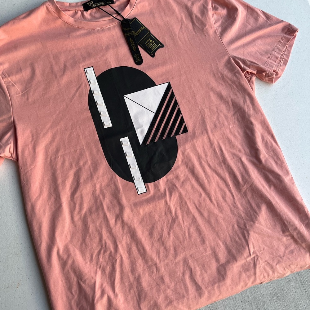 Tailored Recreation Premium - XXL Dusty Pink T-shirt - Brand New